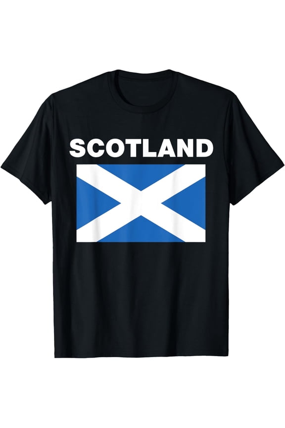 Scotland Scottish Flag Heritage T-Shirt
