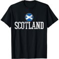 thumbnail image 1 of Scotland Scottish Flag UK National Proud Sports Soccer T-Shirt, 1 of 3