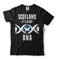 thumbnail image 1 of Scotland Shirt Scottish Shirts Scotland Patriotic Tee Scotland National Flag Shirt Scottish Gifts (3X-Large Black), 1 of 6