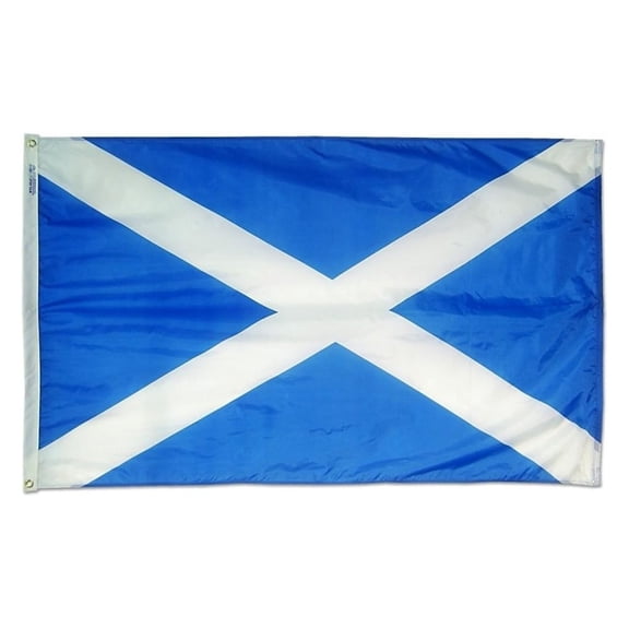 Scotland St. Andrews Cross Flag Nylon 5 ft. x 8 ft.