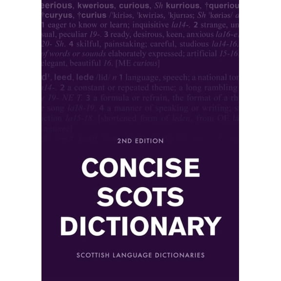 Scots Language Dictionaries Concise Scots Dictionary: Second Edition, (Hardcover)