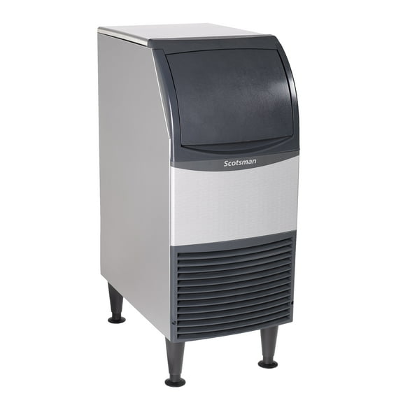 Scotsman CU0715MA-1 Undercounter 15" Width, Air Cooled, Medium Cube Ice Machine - Up to 80 lb. Production, 36 lb. Storage