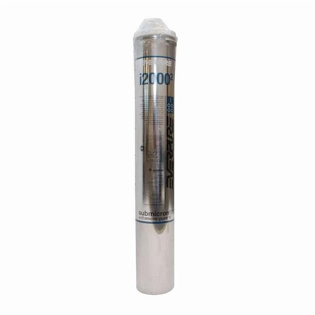 Scotsman Quick Connect Filter, 1.7 gpm, 0.5 Micron, 4" O.D., 20 in H EV961222