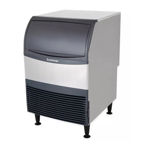 Scotsman UN324A-1 Nugget-Style Air-Cooled Ice Maker with Bin - 340 lbs/24 hr