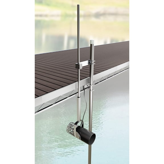 Scott Aerator Aquasweep Dock Post Mount - 1/2 Horse Power 115V 50 Feet Cord - Water Circulator | Water Agitator | Water Mover