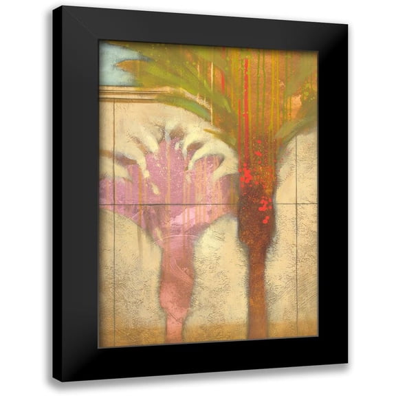 Scott 11x14 Black Modern Framed Museum Art Print Titled - Tropical Express I