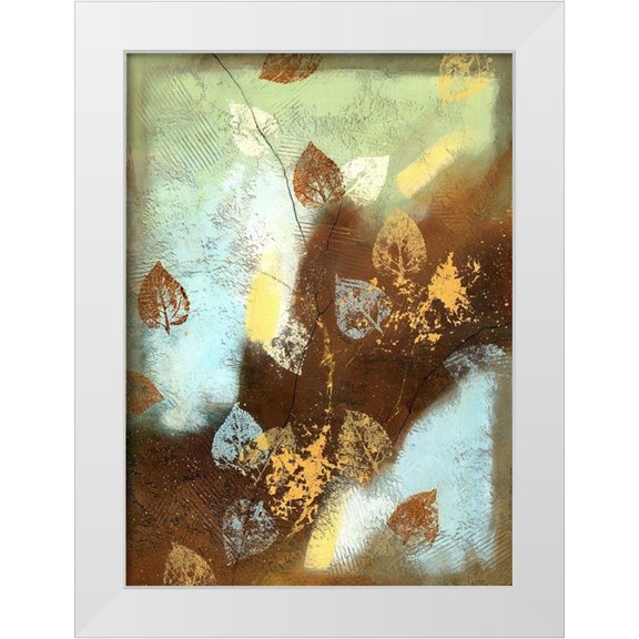 Scott 11x14 White Modern Wood Framed Museum Art Print Titled - Good Fortune II