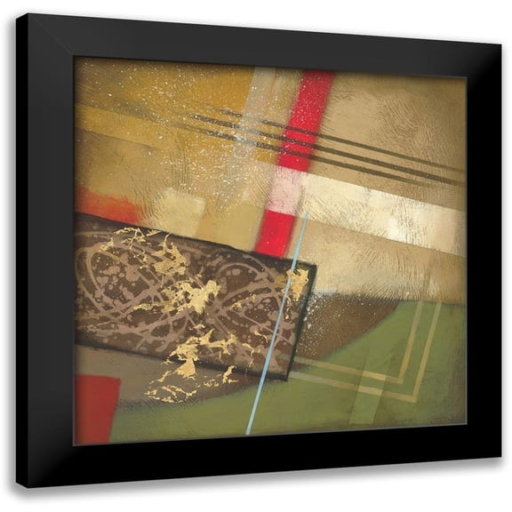 Scott 12x12 Black Modern Framed Museum Art Print Titled - Breakout II