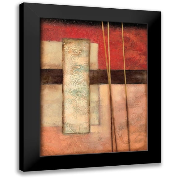 Scott 12x14 Black Modern Framed Museum Art Print Titled - Daphne II