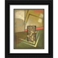 thumbnail image 1 of Scott 12x14 Black Ornate Wood Framed with Double Matting Museum Art Print Titled - Breakout IV Coral, 1 of 4