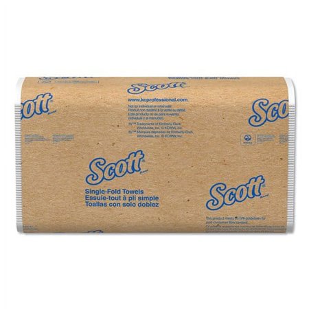 Scott 1700 Essential Single-Fold Towels, 250 Per Pack - 16 Pack Per Carton