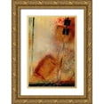 thumbnail image 1 of Scott 23x32 Gold Ornate Wood Framed with Double Matting Museum Art Print Titled - Aerial View Study I, 1 of 4