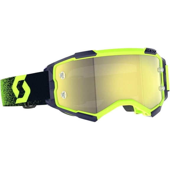 SCOTT Fury Goggle - Neon Green/Neon Yellow - Yellow Chrome 272828-5727289