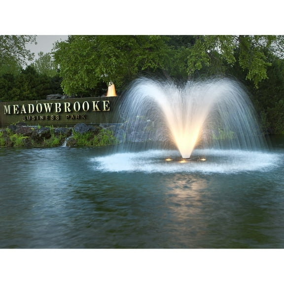 Scott Aerator Pond Aerating Fountain | Pond Fountain for Medium Ponds | 1-1/2 HP, 230V, 150ft Cord