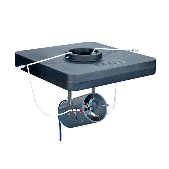 Scott Aerator Floating De-Icer for Lakes & Ponds | 1 Horse Power 115V Stainless Steel | 35 ft. Electric Corded Cable Included | Made in USA