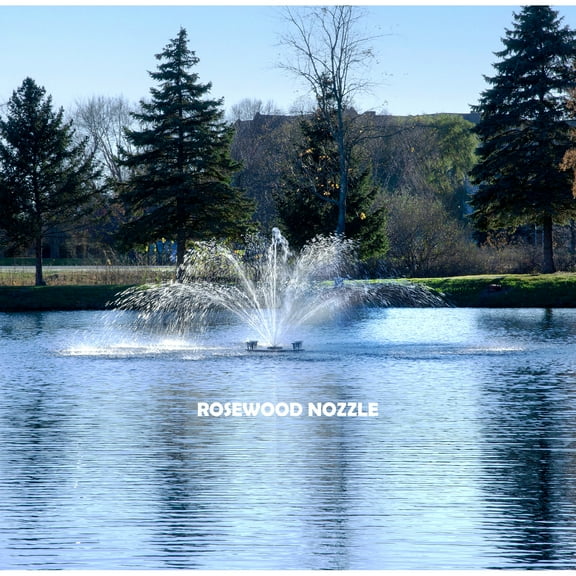 Scott Aerator Great Lakes Pond Fountain- 3/4 HP 230V with 150 ft. Cord | Fountain for Small Ponds | Aerating Pond Fountain