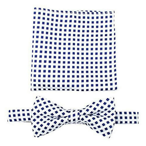 Scott Allan Collection Adjustable Pre-Tied Bowtie & Pocket Square Set
