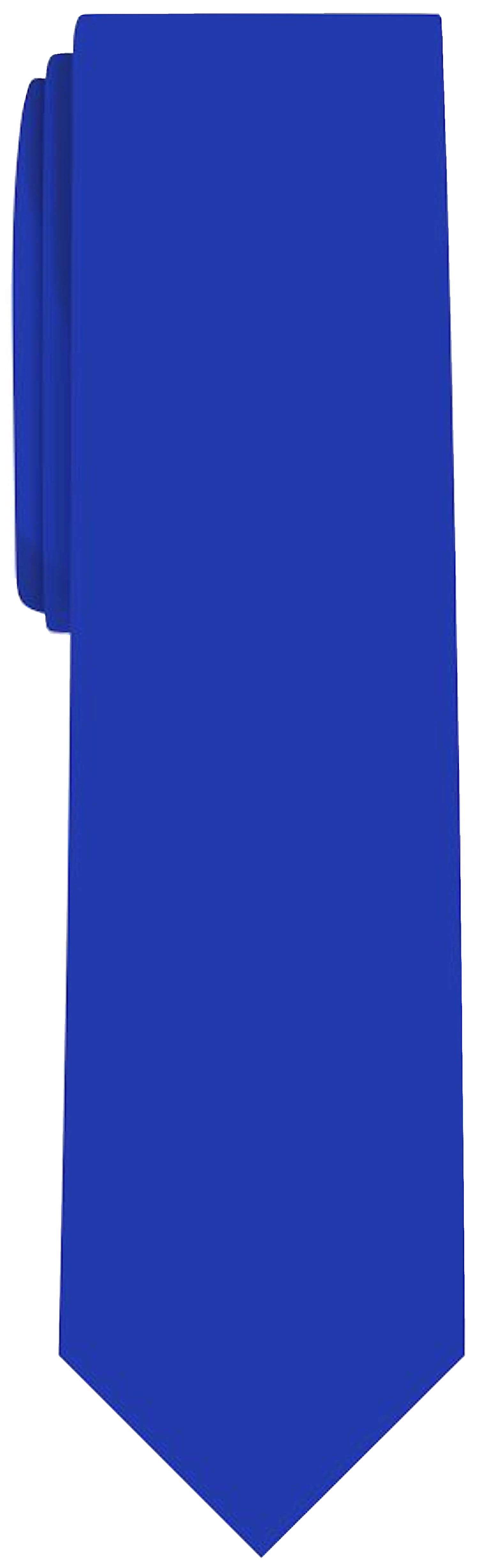 slim tie blue