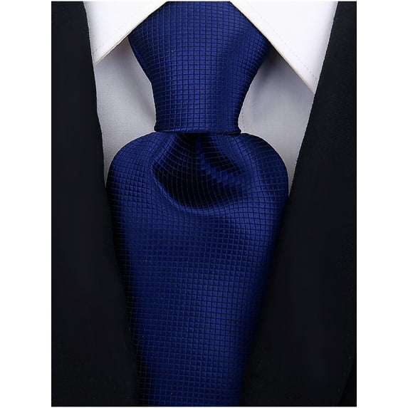 Scott Allan Mens Micro Dot Solid Color Necktie