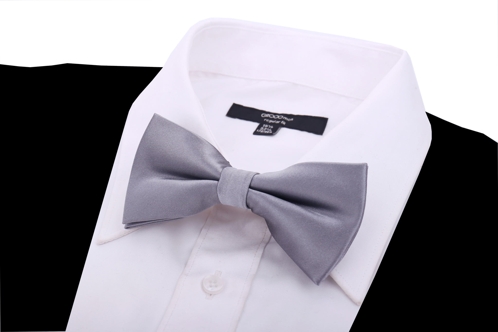 GUSLESON Pre-Tied Adjustable Bow Tie For Boys & Toddlers - Perfect For Weddings & Parties