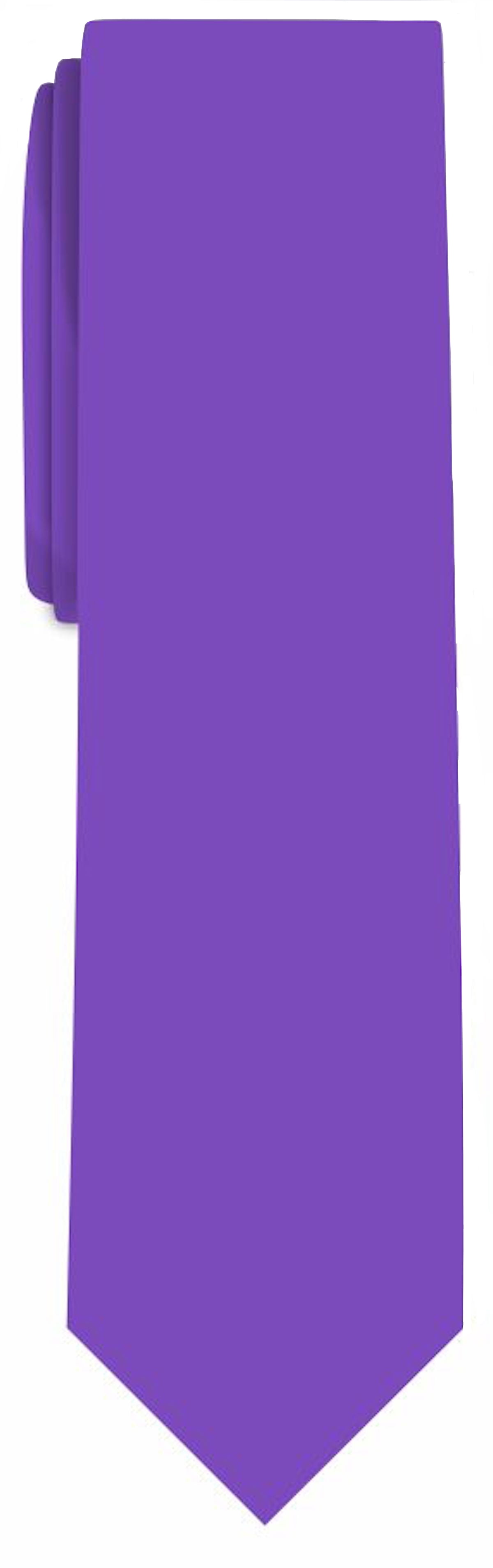 mens solid purple tie