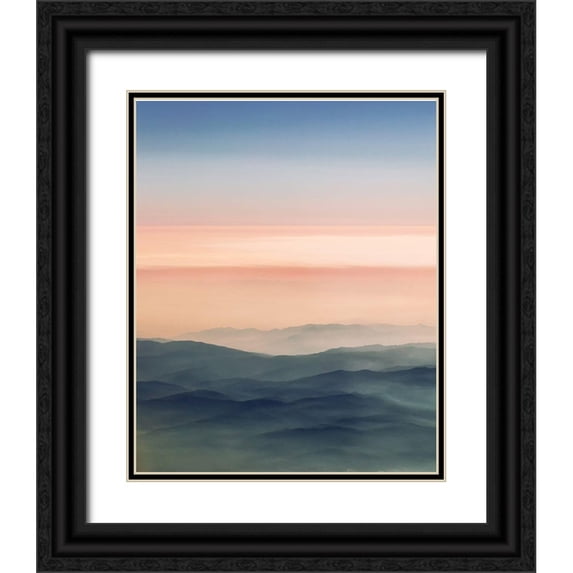 Scott, Avery 26x31 Black Ornate Wood Framed with Double Matting Museum Art Print Titled - Between Earth and Sky 1