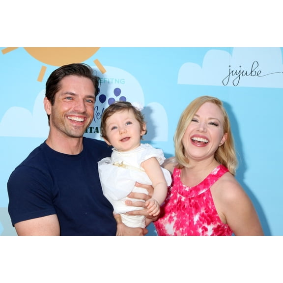 Scott Bailey Amelie Irene Bailey Adrienne Frantz In Attendance For The 5Th Annual Celebrity Red Carpet Safety Event