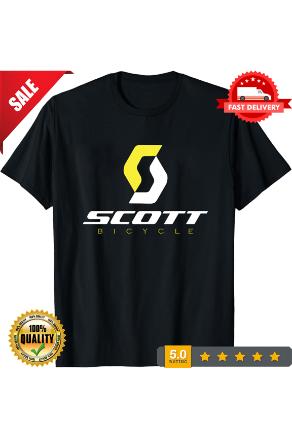 Scott Bicycle Logo Active T-Shirt Funny Size S to 5XL, LIMITED EDITION-TH68552