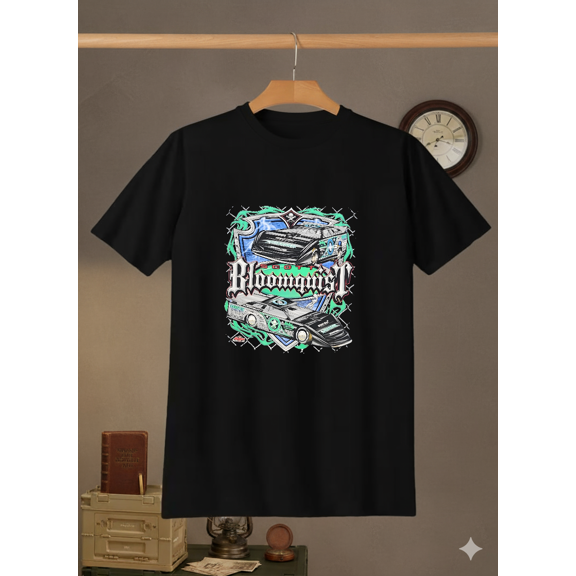 Scott Bloomquist Racing Legend Vintage Graphic Motorsport Tribute Unisex T- V10069 up to size 5XL