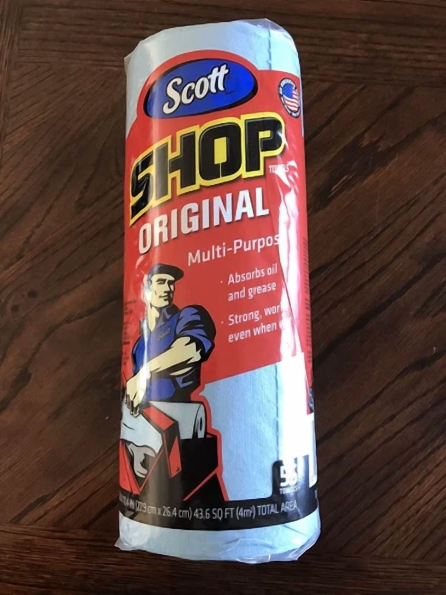 Scott Blue Original Multi Purpose Paper Shop Towels Roll Of 55 Sheets Usa