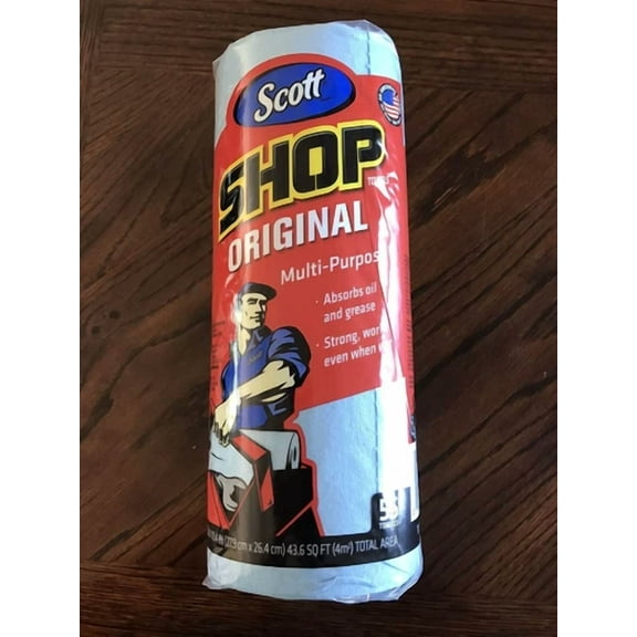 Scott Blue Original Multi Purpose Paper Shop Towels Roll Of 55 Sheets Usa