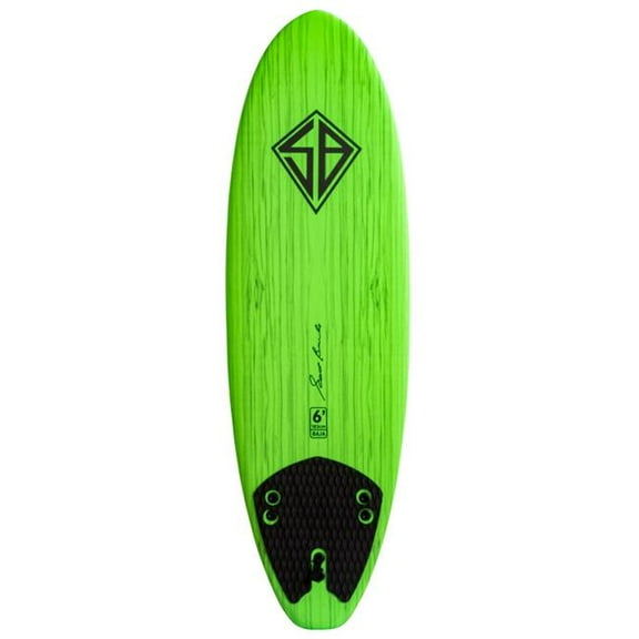 Scott Burke 6 ft. Soft Surfboard with Traction & Leash