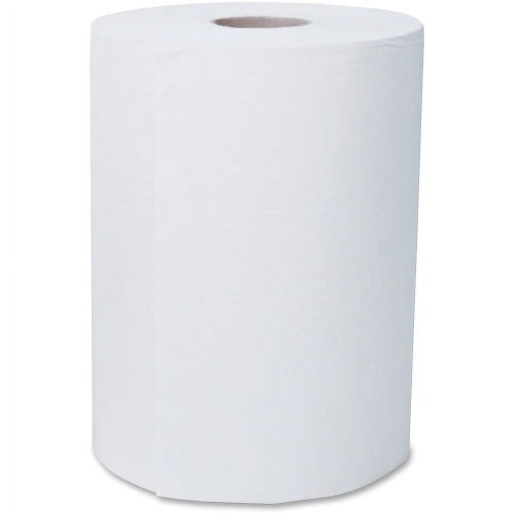 Scott Control Slimroll Hard Roll Paper Towels 8 x 580 ft - White -  Absorbent - 4176 - 6 / Carton 