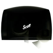 Scott Coreless JRT Bath Tissue Dispenser, 9-3/4" x 14-5/8", Smoke Gray