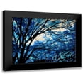 thumbnail image 1 of Scott, Derek 14x12 Black Modern Framed Museum Art Print Titled - Blue Forest III, 1 of 5