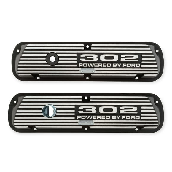 Scott Drake 6A582-302 Aluminum Valve Covers 302 Powered by Ford Logo
