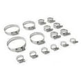 thumbnail image 1 of Scott Drake 8287-SBKF Stainless Steel Hose Clamp Kit FoMoCo Logo, 1 of 2