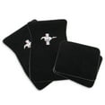 thumbnail image 1 of Scott Drake ACC-FM-EMB-BK Embroidered Carpet Floor Mats Black, 1 of 5
