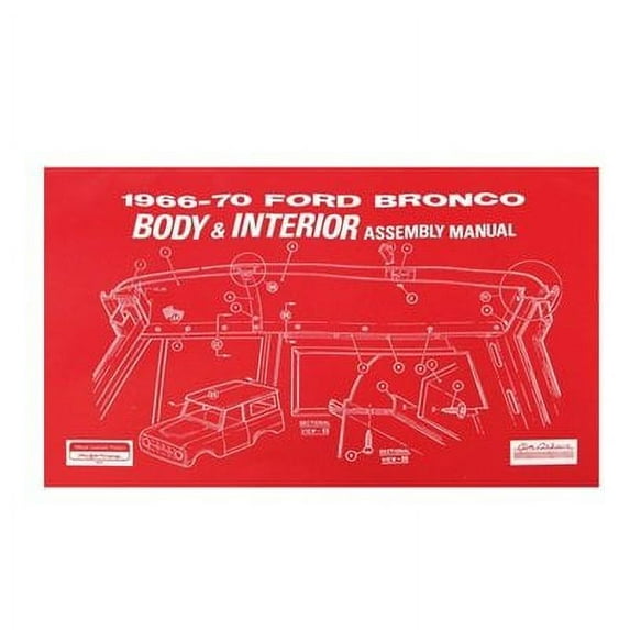 Scott Drake AM-149 1966-1970 Body & Interior Assembly Manual