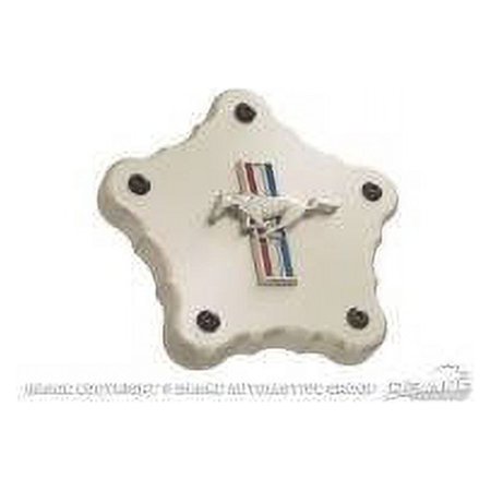 Scott Drake B-1130-H-T Billet Hub Cap With Horse Set Of 4