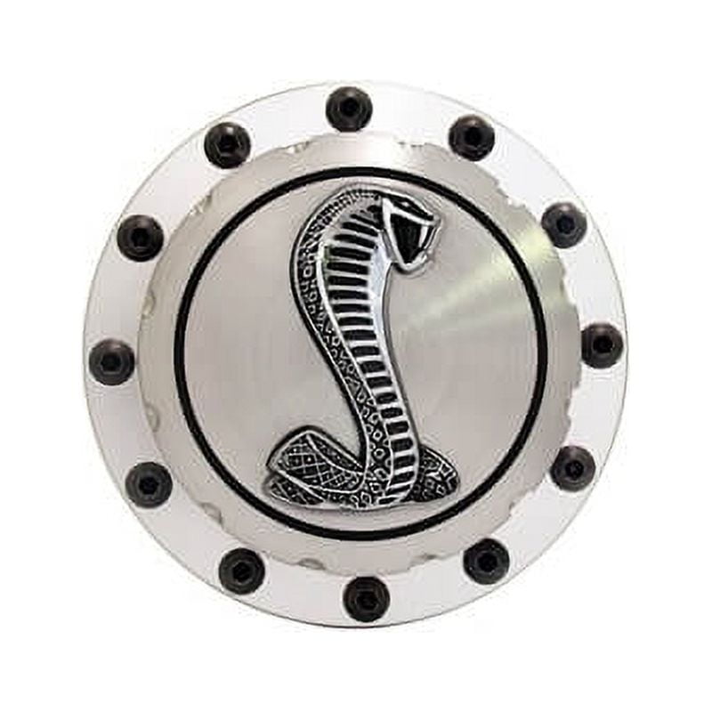 Scott Drake B-9030-COBRA 1965-1973 Billet Fuel Cap Cobra Emblem