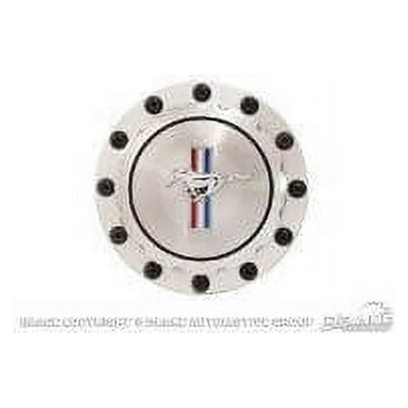 Scott Drake B-9030-H Billet Fuel Cap Horse Emblem