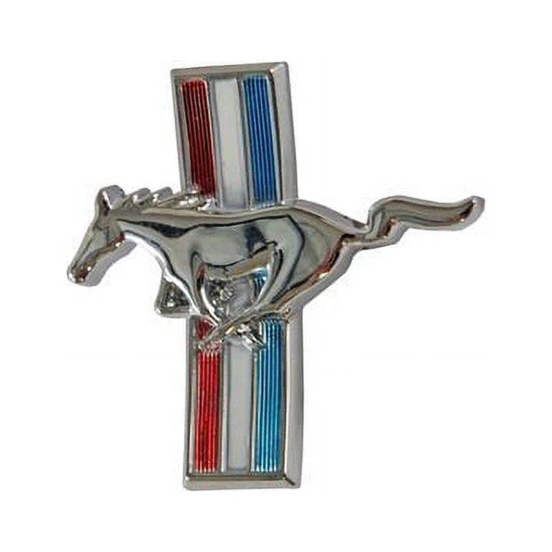 Scott Drake C4ZB-65060A14-A 1965 Glove Box Emblem Curved