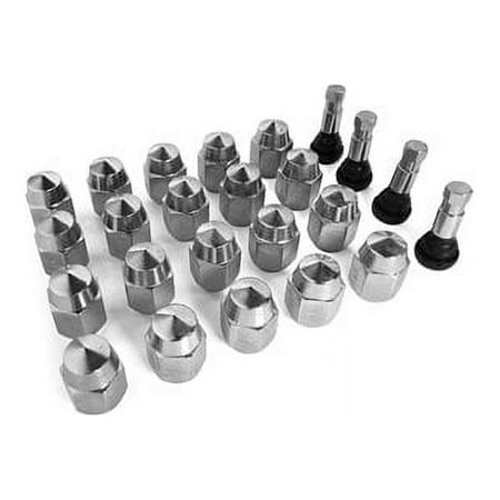 Scott Drake C5ZZ-1012-KIT Styled Steel Rim Lug Nut Kit