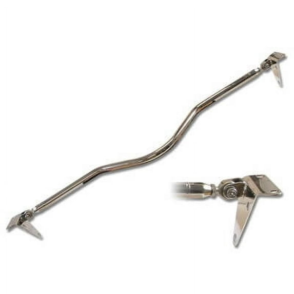 Scott Drake C5ZZ-16A052-BJS 1965-1966 Race Monte Carlo Bar Curved - Stainless Steel