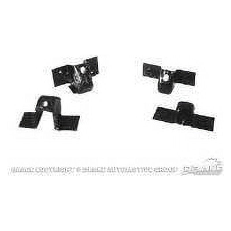 Scott Drake C5ZZ-17A750-AR 1965-1966 Rear Bumper Braces