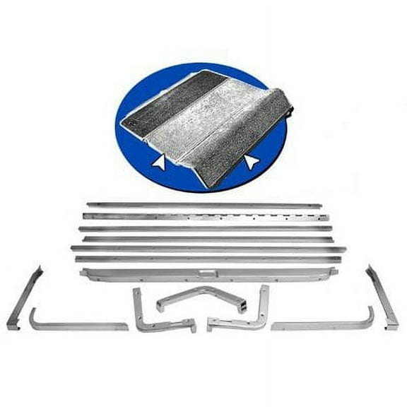 Scott Drake C5ZZ-63130A18-K Rear Seat Molding