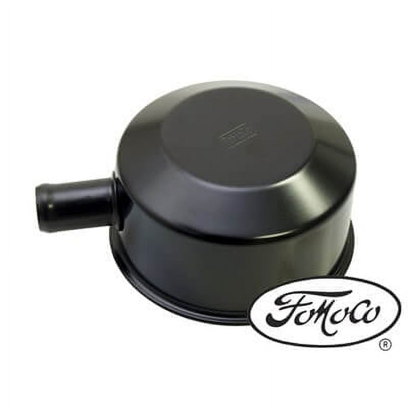 Scott Drake C5ZZ-6766-B Oil Cap With Tube Fomoco Logo Black