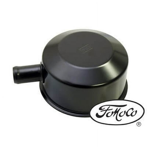 Scott Drake C5ZZ-6766-B Oil Cap With Tube Fomoco Logo Black