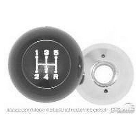 Scott Drake C5ZZ-7213-T5 1965-1966 Shift Knob With 5 Speed Pattern